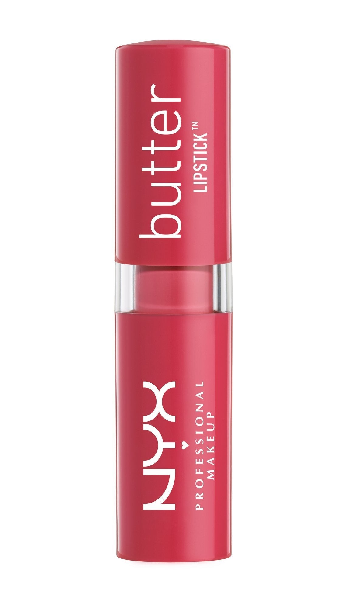 NYX Nyx cometics butter lipstick bls02 sweet tart - deep pink with blue undertone net wt. 0.16 Ounce (bls02 sweet tart) Beauty & Personal Care NYX PROFESSIONAL MAKEUP