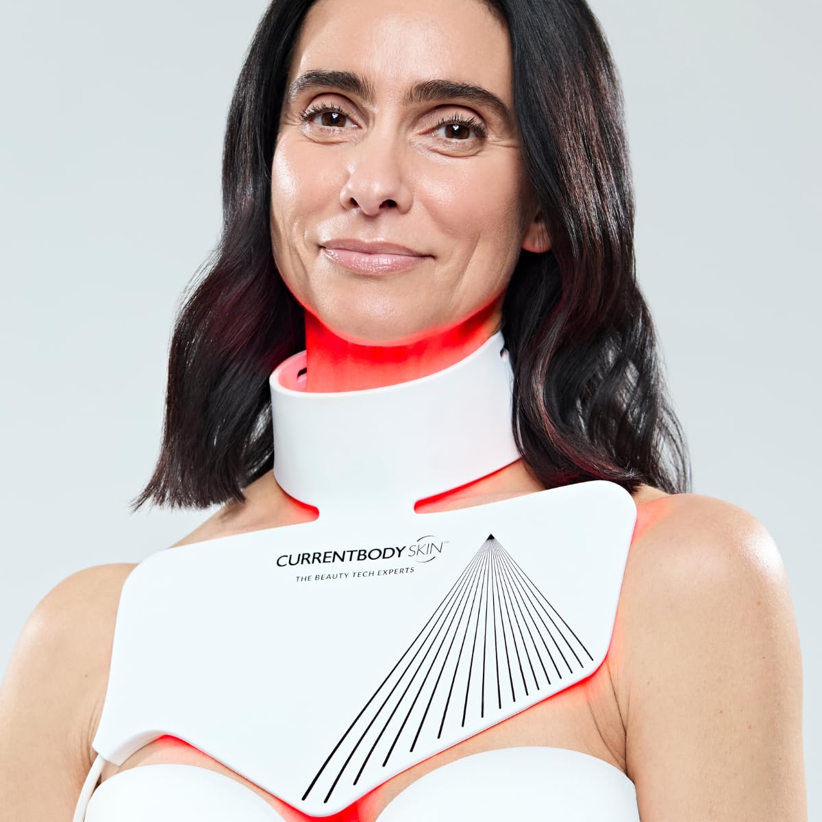 CurrentBody Skin LED Neck & Décolletage Mask: Series 2 | Advanced Anti-Aging for your Neck and Chest with Red and Near-Infrared Light Therapy Beauty & Personal Care CurrentBody