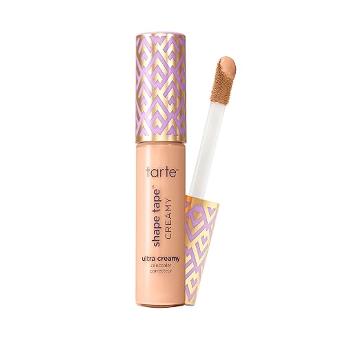 tarte shape tape creamy concealer - Full Coverage Makeup with Built-In Eye Cream, 24HR Hydrating Natural Moisturizing Matte Finish for Redness & Fine Beauty & Personal Care tarte