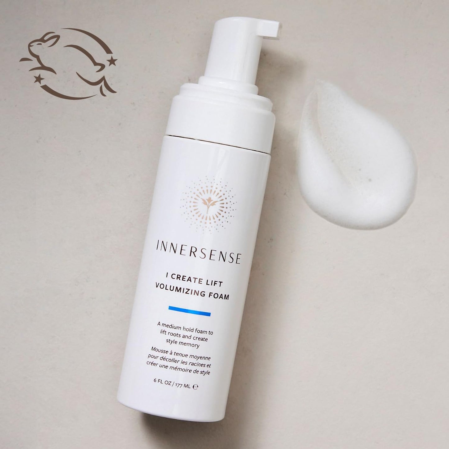 INNERSENSE Organic Beauty - Natural I Create Lift Volumizing Foam | Non-Toxic, Cruelty-Free, Clean Haircare (2.37 fl oz | 70 ml) Beauty & Personal Care Innersense