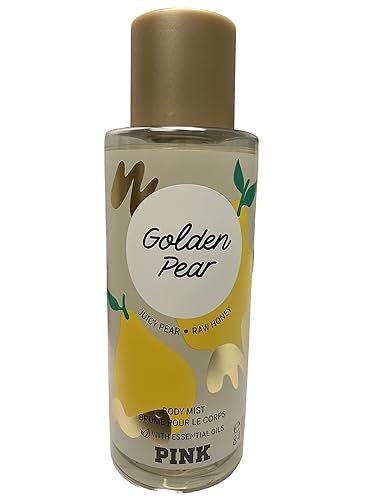 Victoria's Secret Pink Golden Pear Scented Body Mist 8.4 Ounce Limited Edition Beauty & Personal Care Victoria's Secret