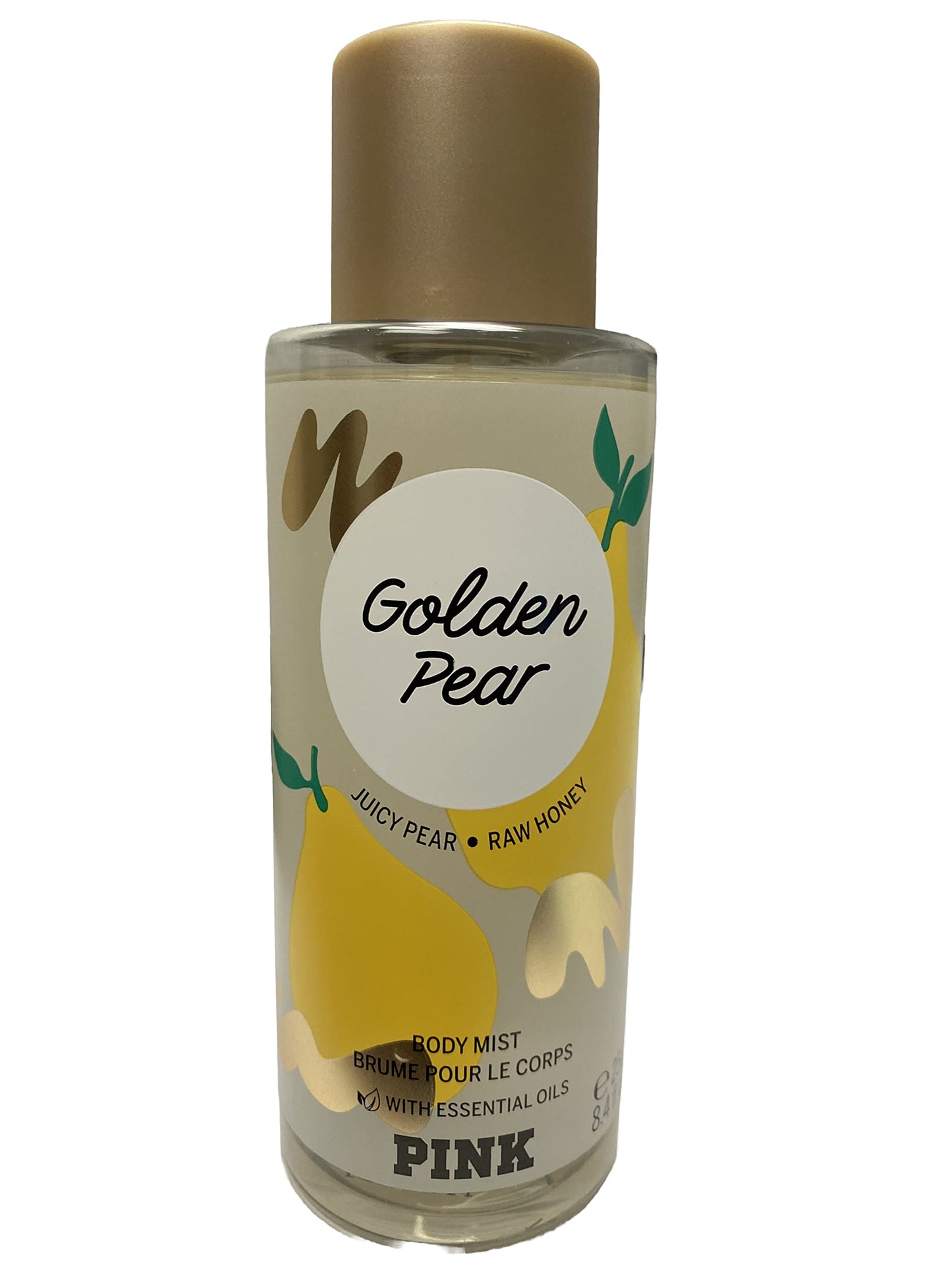 Victoria's Secret Pink Golden Pear Scented Body Mist 8.4 Ounce Limited Edition Beauty & Personal Care Victoria's Secret