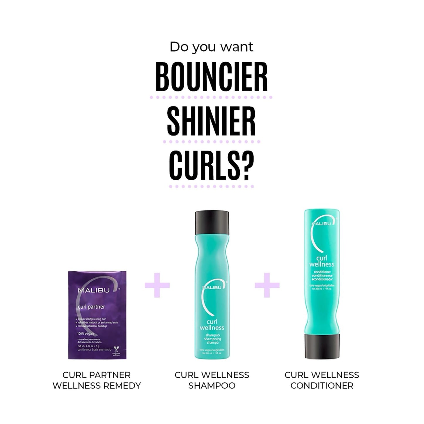Malibu C Curl Partner Wellness Remedy (12 Packets) - Removes Mineral Build up for Healthier + Bouncier Curly Hair - Contains Gentle Antioxidants Beauty & Personal Care Malibu C