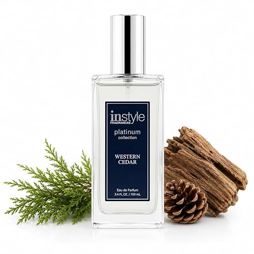 Instyle Fragrances Platinum Collection Western Cedar, Inspired by L.e Labo’s Sa.ntal 33, Premium Unisex Eau de Parfum, CLEAN, Vegan, Paraben-Free Beauty & Personal Care Instyle Fragrances
