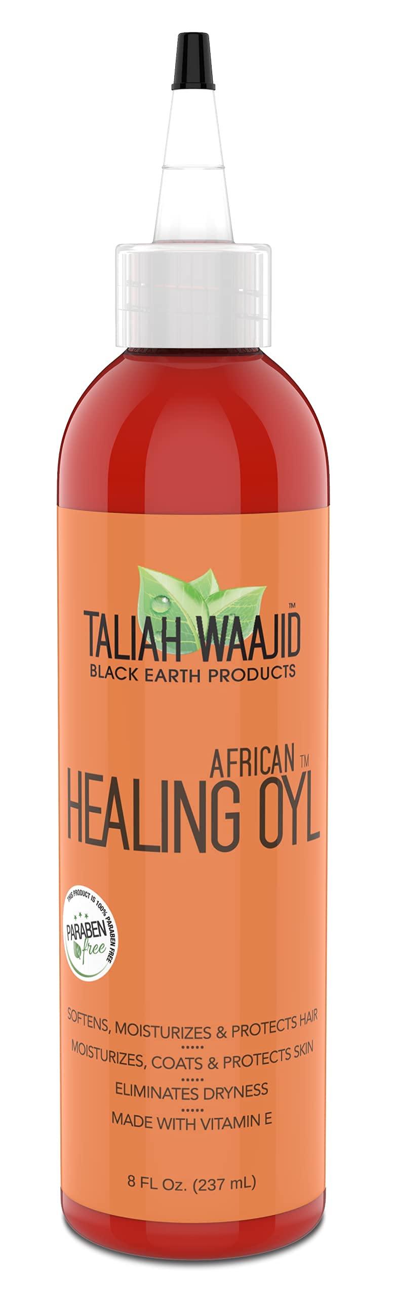 Taliah Waajid Black Earth Products African Healing Oyl | Total Body Oil | Softens, Moisturize, Coats, and Protects Hair & Skin | Infused with Vitamin Beauty & Personal Care Taliah Waajid black earth products