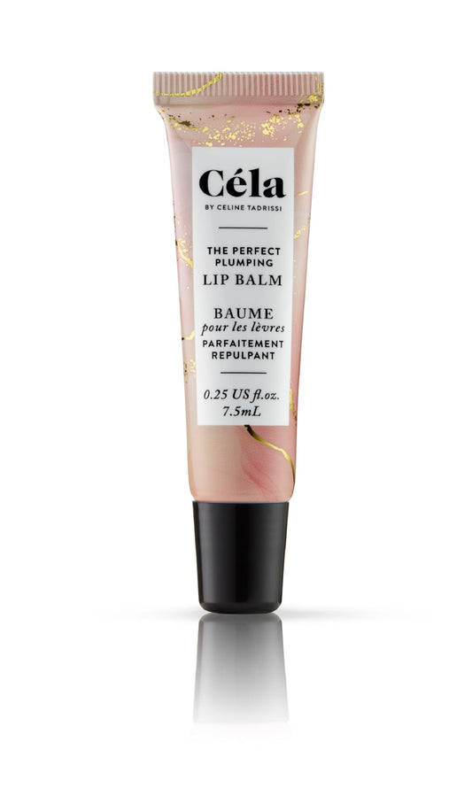 Céla The Perfect Plumping Lip Balm - 7.5 ml Hydrating & Volumizing Lip Conditioner with Strawberry & Montreal Melon Scent - Smooth, Nourished Lips Beauty and Personal Care Céla