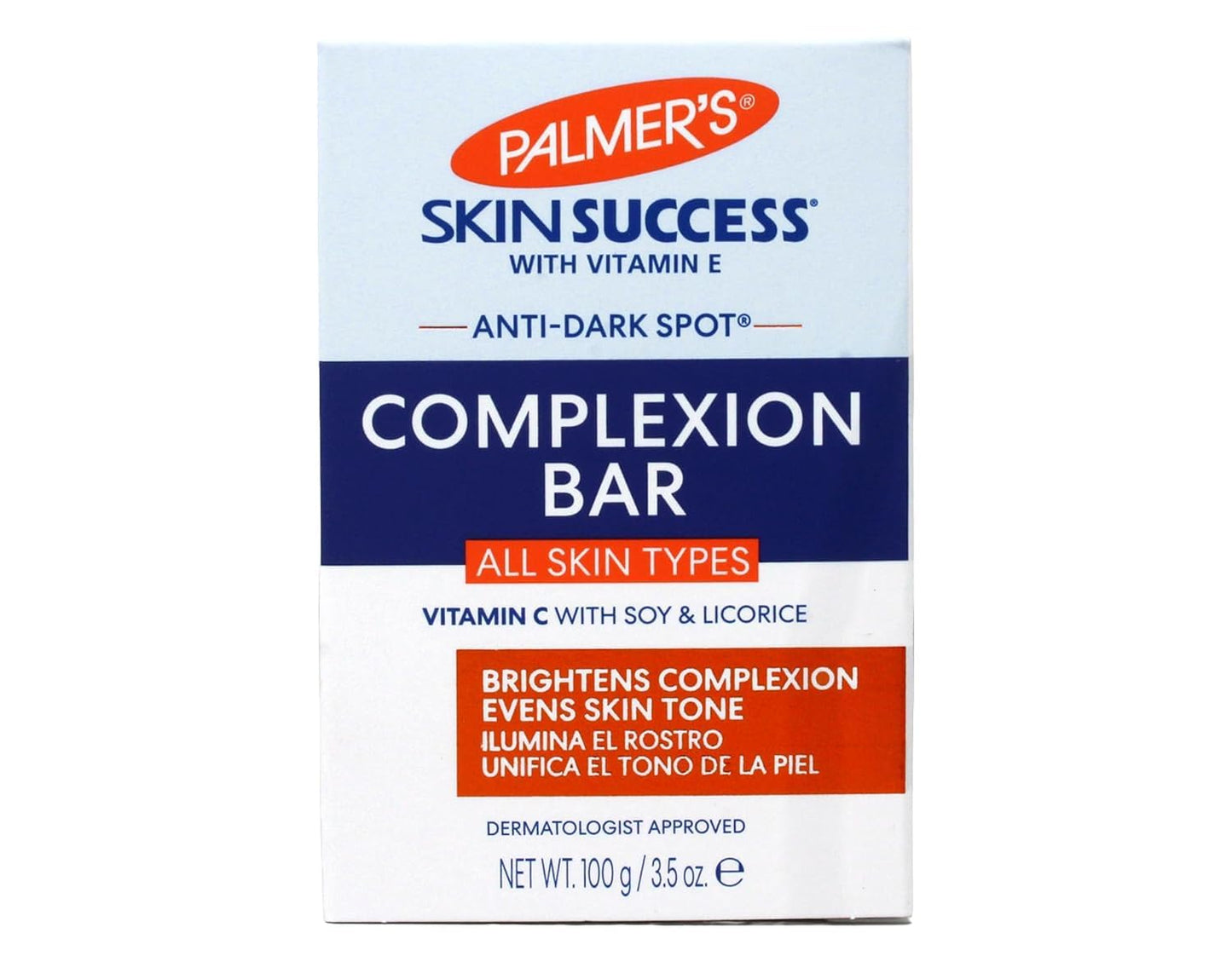 Skin Success Anti-Dark Spot Complexion Bar by Palmers for Unisex - 3.5 oz Cleanser - (Pack of 3) Beauty & Personal Care Palmer's