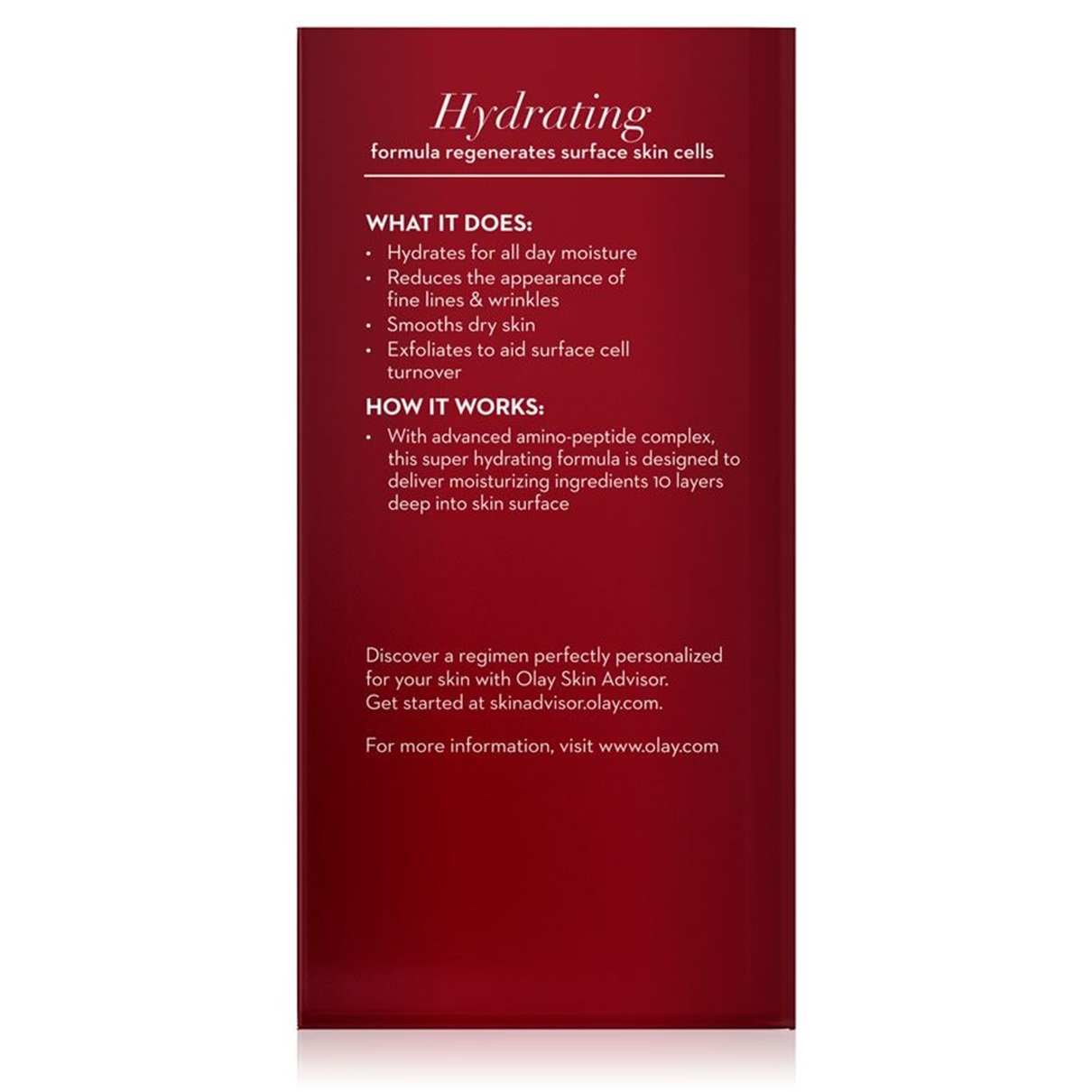 (PACK of 2) OLAY Regenerist DEEP HYDRATION REGENERATING Cream, Advanced Anti-Aging Moisturizer 1.7 Fl Oz (50 ml) EACH Beauty & Personal Care Olay