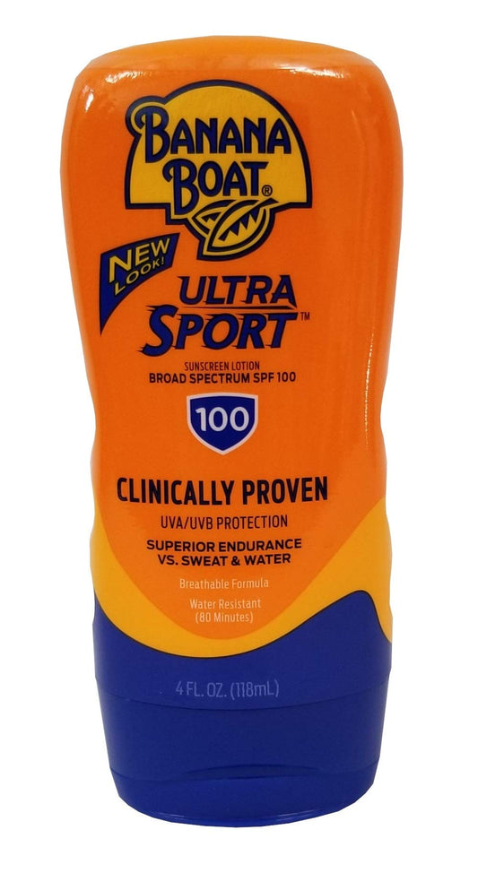 Banana Boat Sport Performance Sunscreen Lotion Spf 100 4 Ounce, 1 Count Beauty & Personal Care Banana Boat