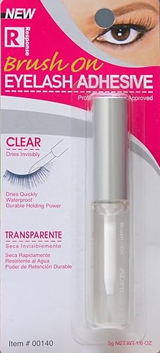 [Response] Brush On - Eyelash Adhesive Clear (Professional Salon Approved) Beauty & Personal Care Response