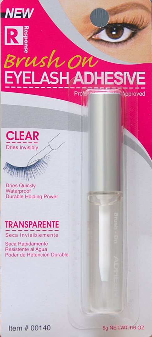 [Response] Brush On - Eyelash Adhesive Clear (Professional Salon Approved) Beauty & Personal Care Response