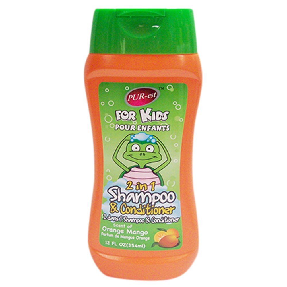 Purest Kids 2 In 1 Shampoo & Conditioner With Orange Mango(354ml) 2308805 Beauty & Personal Care Purest