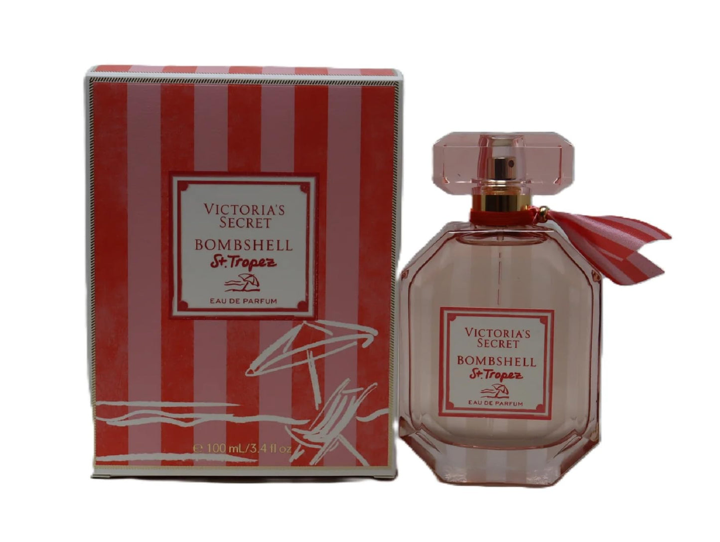 Victoria's Secret Bombshell St. Tropez Eau De Parfum Spray For Women 3.4 Fl Oz Perfume Beauty & Personal Care Victoria's Secret