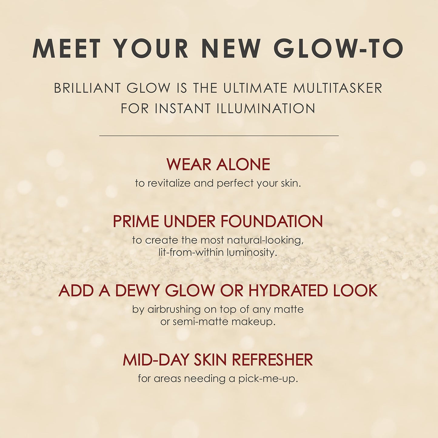 Temptu Brilliant Glow Illuminated Primer & Skin Perfector Airpod, Fair/Light, 0.41 Fl Oz Beauty & Personal Care TEMPTU