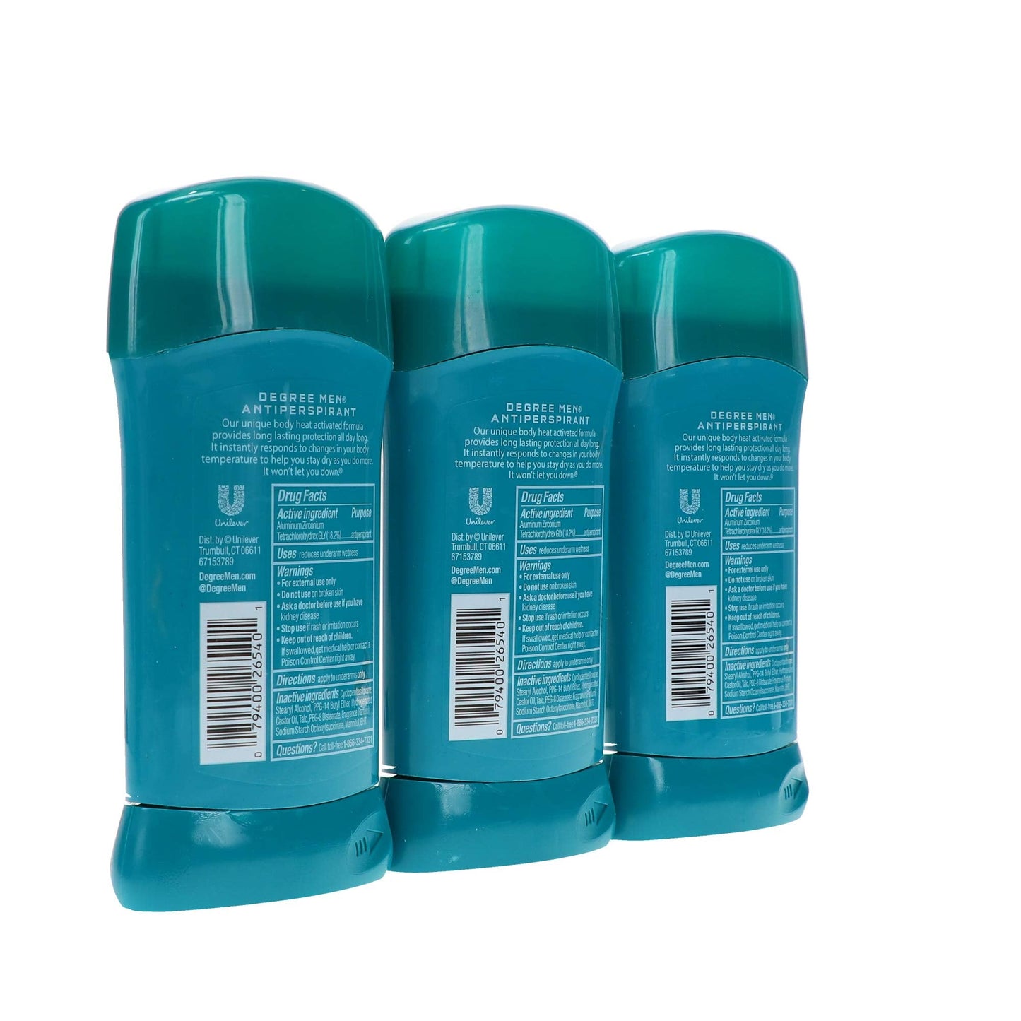 Degree Deodorant 2.7 Ounce Mens Cool Rush (3 Pack) (Packaging may vary) Beauty and Personal Care Degree