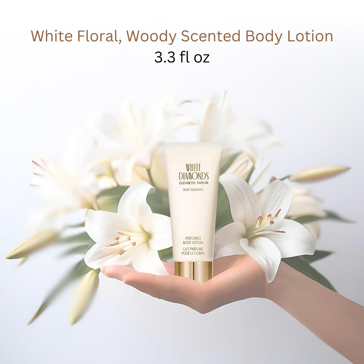 Elizabeth Taylor White Diamonds Women Body Lotion 3.3 oz Beauty & Personal Care Elizabeth Taylor