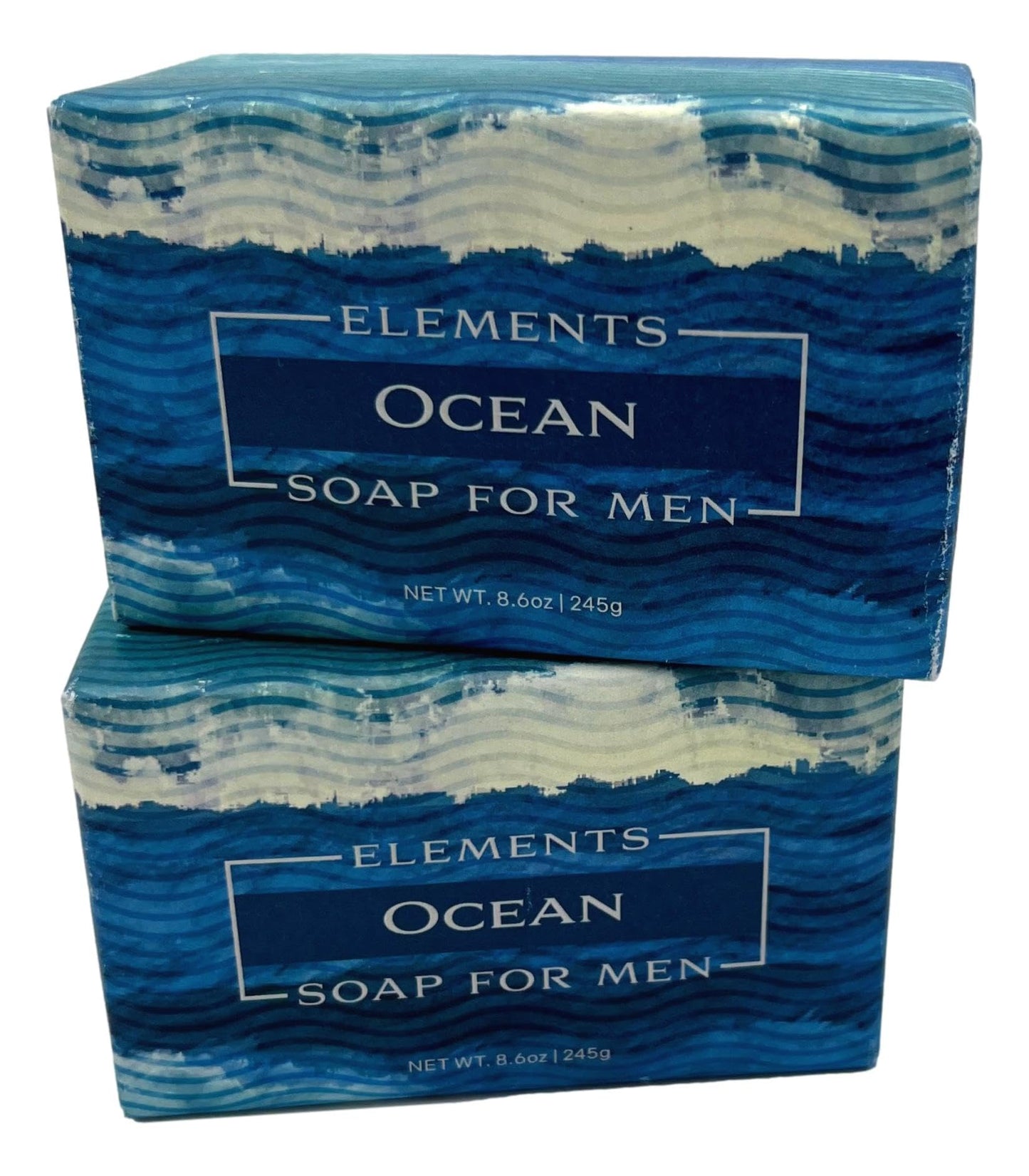 Greenwich Bay Trading Co. Elements Ocean Soap for Men, 8.6 oz Bars, Set of 2 Beauty & Personal Care Greenwich Bay