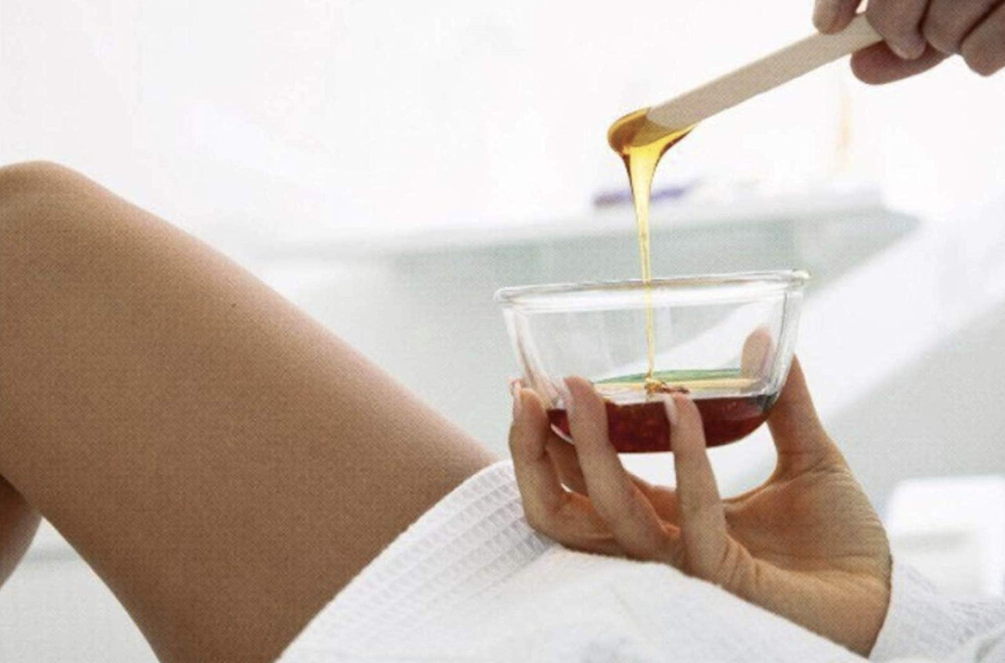 Hot All Purposes Honey Wax 14oz for Women and Men - Hair Removal on Face, Body, Leg, Lips, Nose, Mustache, Eyebrow, Ear Perfect for Brazilian Beauty and Personal Care Tori + Mika