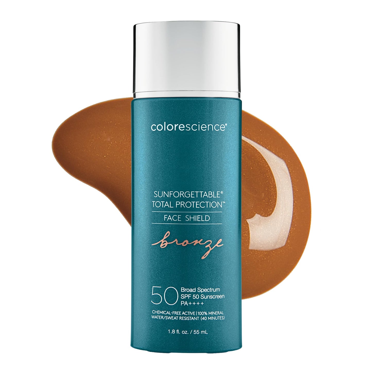 Colorescience Sunforgettable Total Protection Face Shield Bronze SPF 50, 1.8 Fl Oz Beauty & Personal Care Colorescience