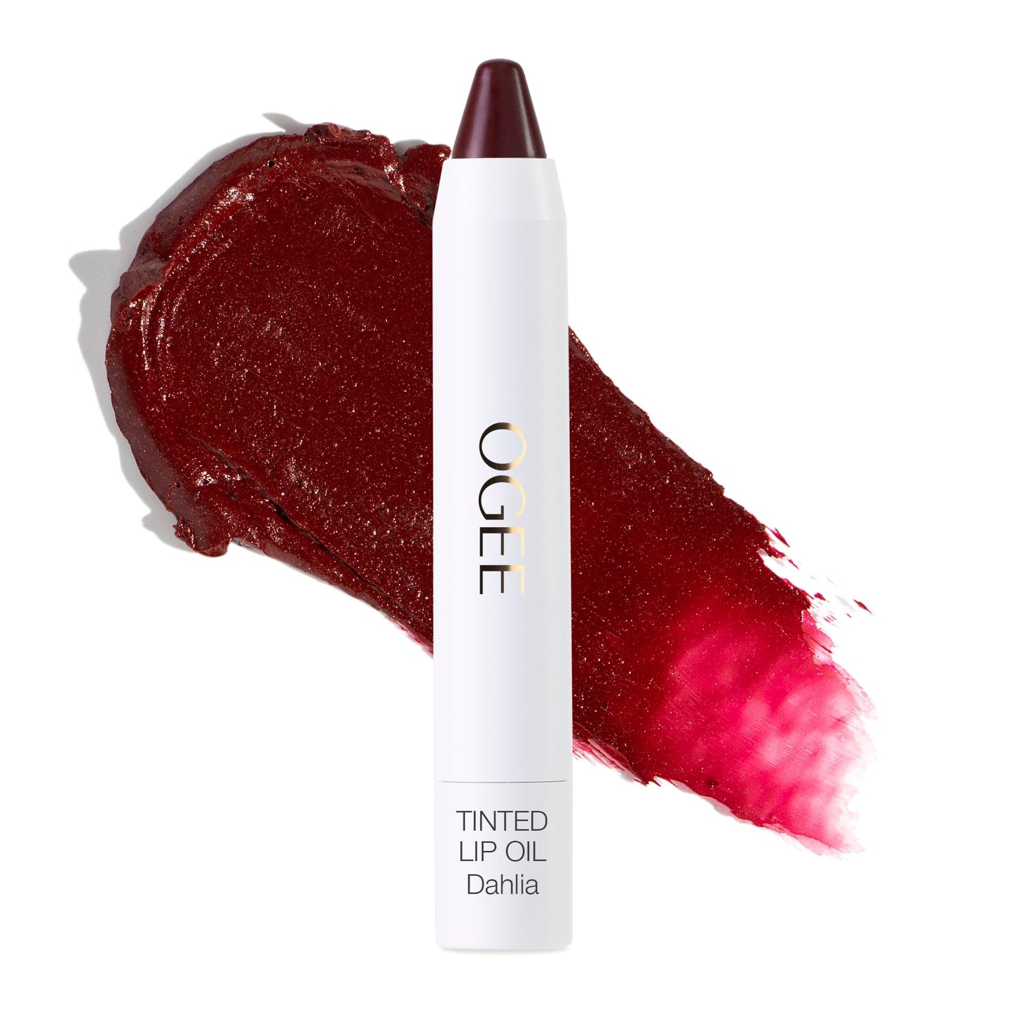 Ogee Tinted Sculpted Lip Oil - Lip Stain Made with 100% Organic Coconut Oil, Jojoba Oil, and Vitamin E - Best as Lip Balm, Lip Color or Lip Treatment Beauty and Personal Care Ogee
