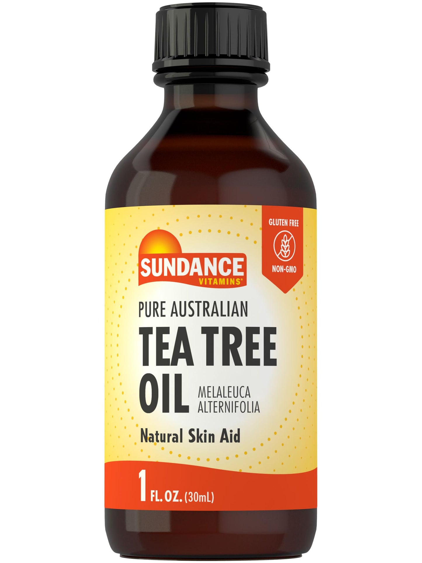 Sundance Australian Tea Tree Oil for Skin | 1 Fluid Ounce | Natural Pure Skin Aid | Melaleuca Alternifolia | Non-GMO and Gluten Free Beauty & Personal Care Sundance