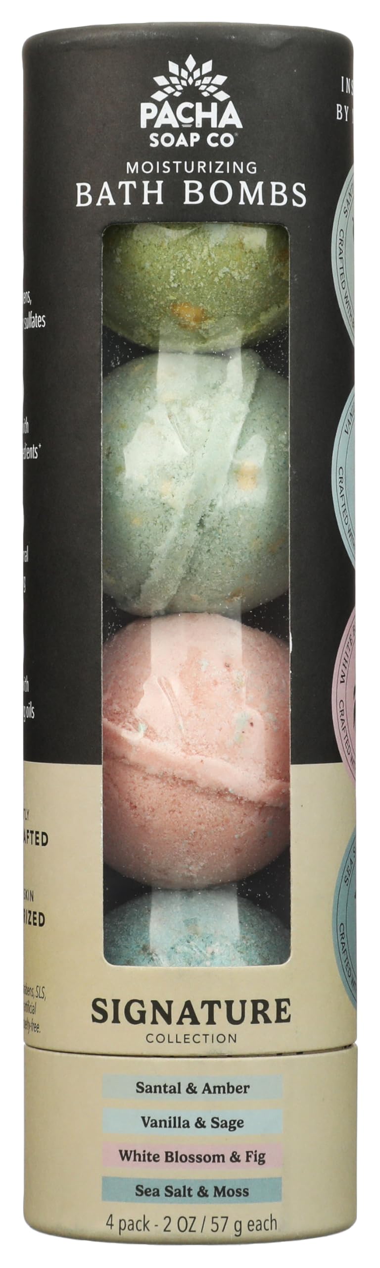 Pacha Soap Pacha Peaces Signature Edition Froth Bomb, 8 OZ Beauty and Personal Care Pacha Soap Co
