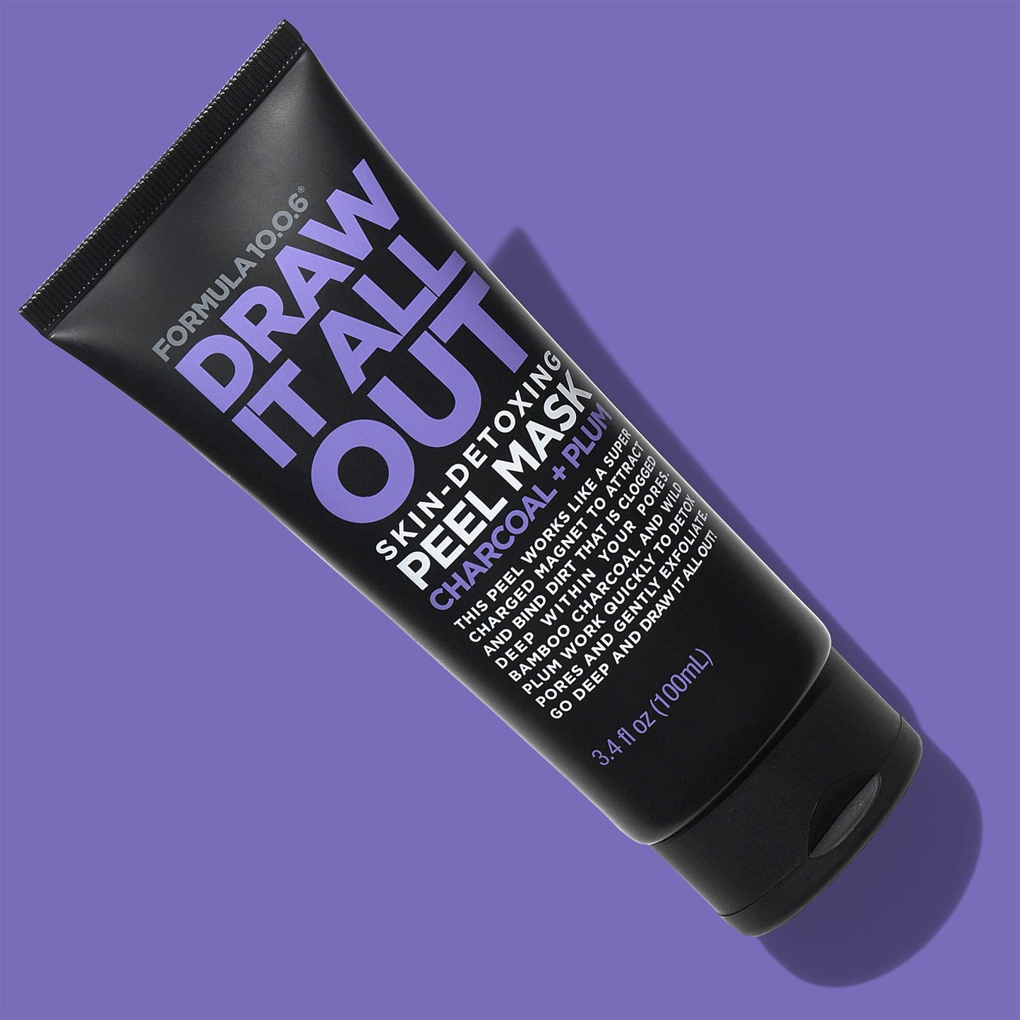 FORMULA 10.0.6 - Draw It All Out Skin-Detoxing Charcoal Peel Mask 3.4 fl oz (100ml) Beauty & Personal Care FORMULA 10.0.6