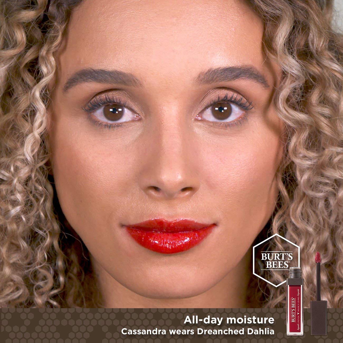 Burts Bees Drenched Dahlia Liquid Lipstick, 0.21 OZ Beauty & Personal Care Burt's Bees