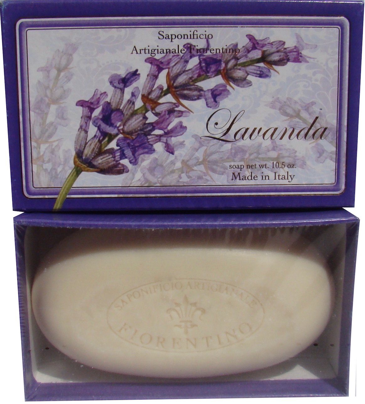 Lavender Lavanda Scented Bath Soap 10.5 Ounce Bar Beauty & Personal Care Saponificio Artiginale Fiorentino