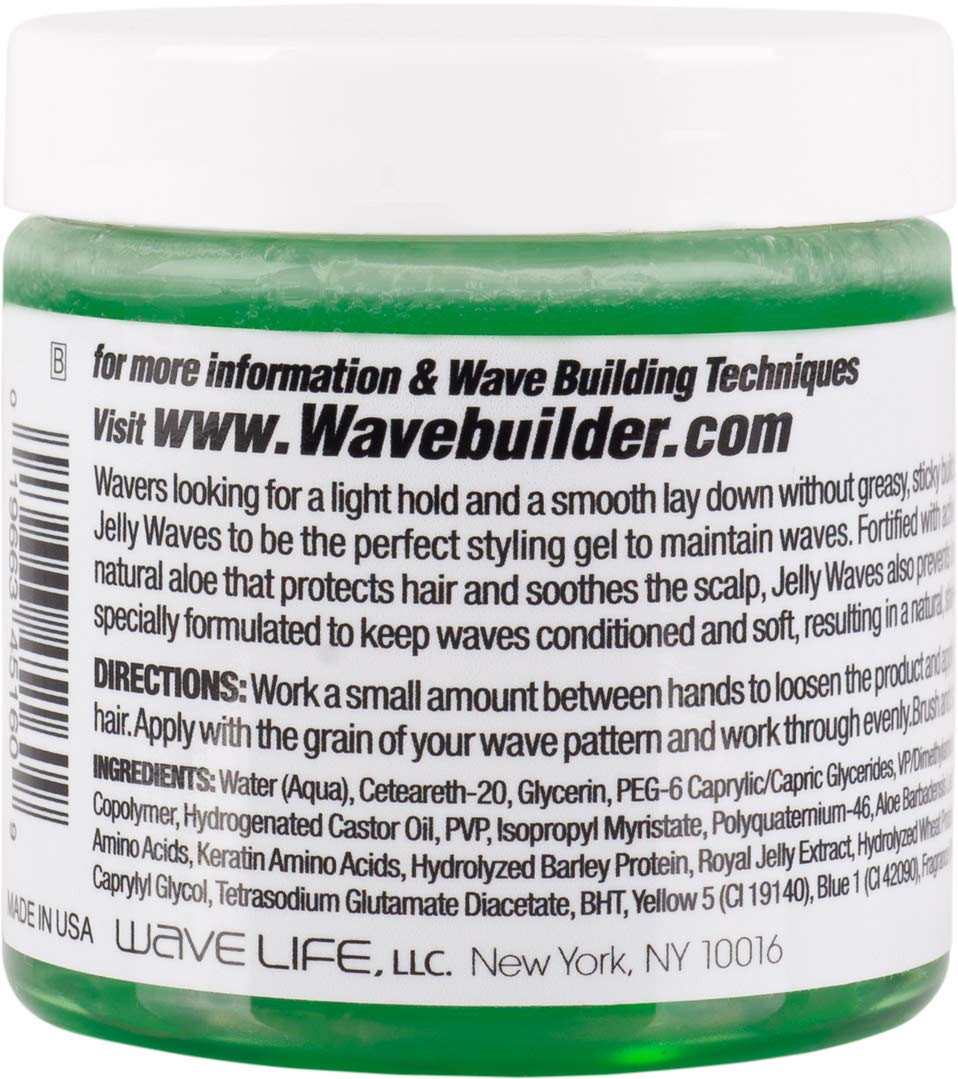 WAVEBUILDER Jelly Waves Soft Hold Aloe, 4 Ounce Beauty & Personal Care WAVEBUILDER