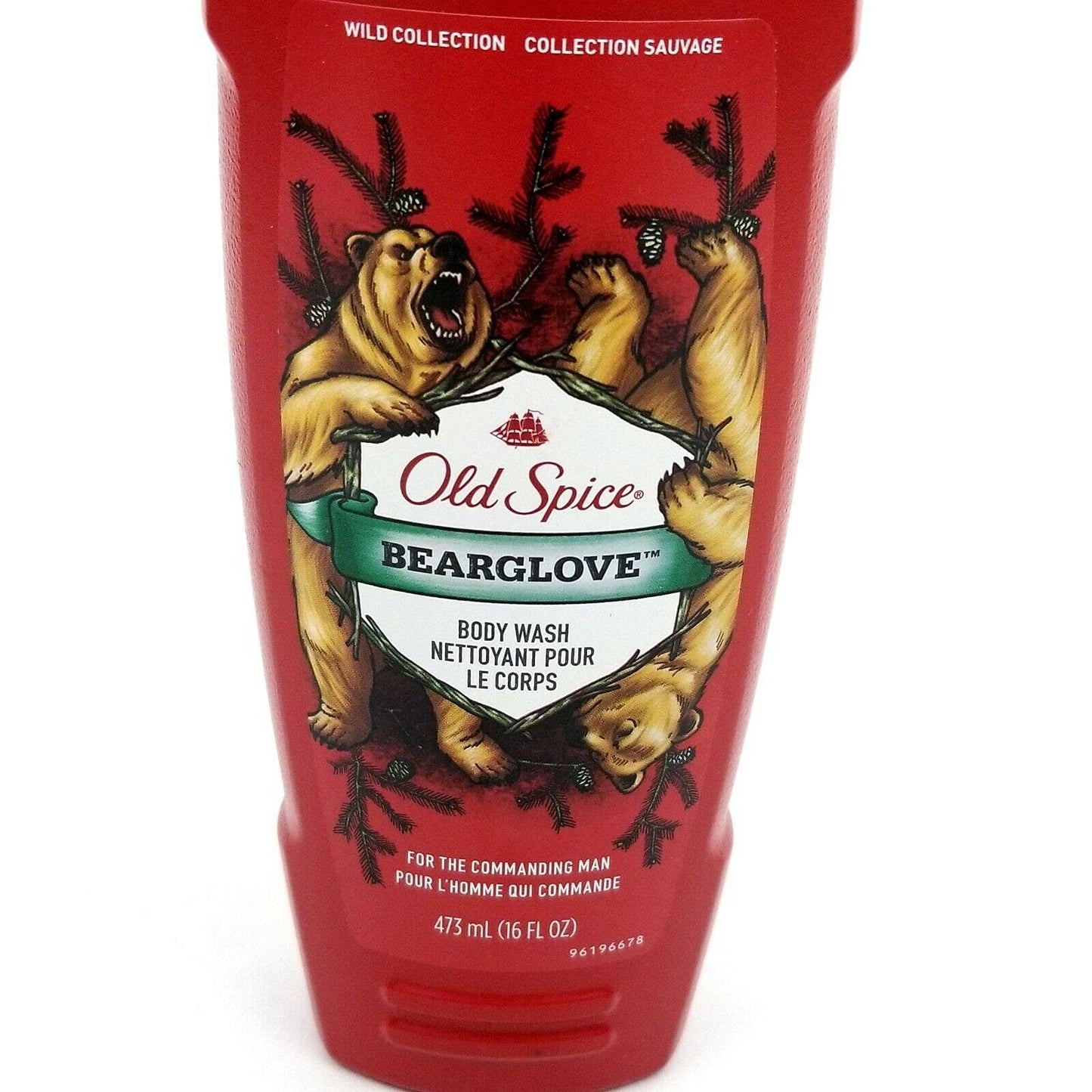 Old Spice Wild Collection Bodywash, Bearglove 16 oz (Pack of 5) Beauty & Personal Care Old Spice