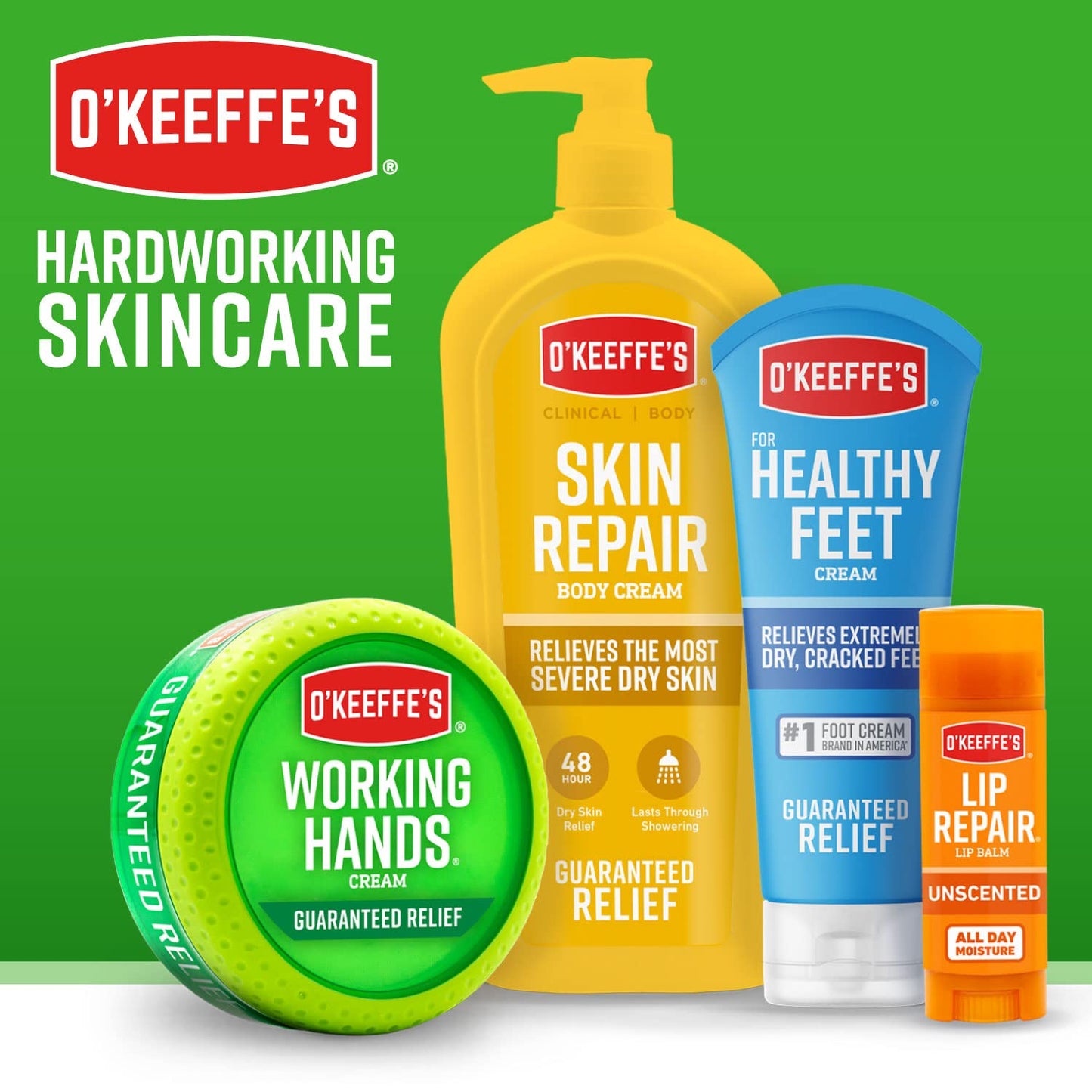 O'Keeffe's Cooling Relief Lip Repair Lip Balm for Dry, Cracked Lips, Stick, (Pack of 6) Beauty and Personal Care O'Keeffe's