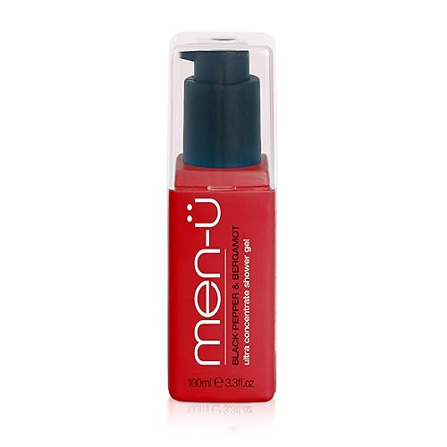 men-ü Black Pepper & Bergmaot Ultra Concentrate Shower Gel (3.3 fl oz) Beauty & Personal Care men-ü