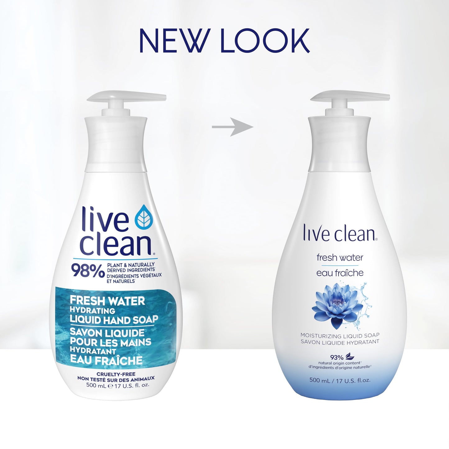 Live Clean Liquid Hand Soap, Fresh Water, 17 Oz (Packaging May Vary) Beauty & Personal Care Live Clean