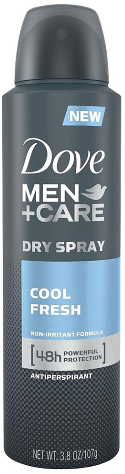 Dove Men + Care Dry Spray Antiperspirant, Cool Fresh 3.80 oz (Pack of 9) Beauty and Personal Care Dove