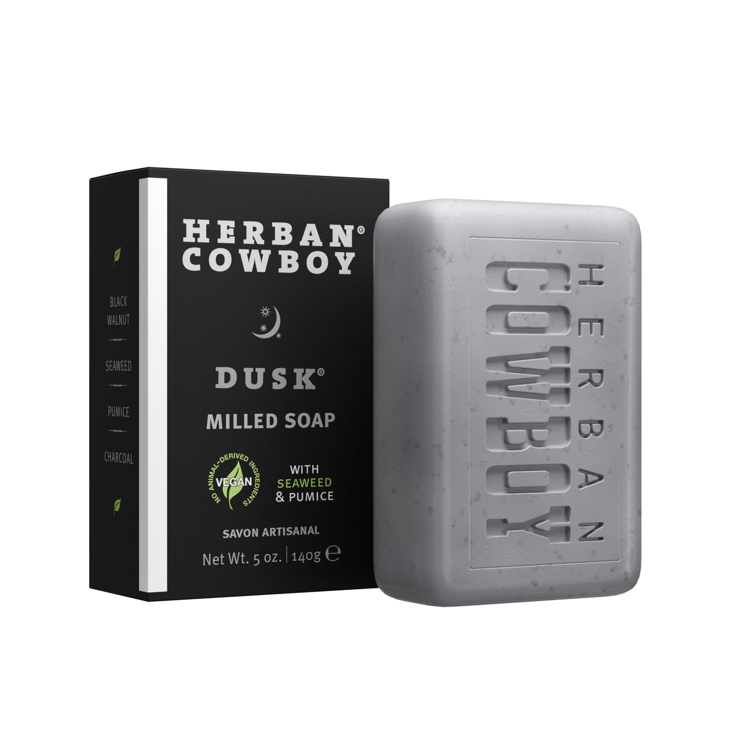 Herban Cowboy Dusk Body Soap with Hints of Cedar, Lavendar, Lime, and Sandalwood (5 oz) Beauty & Personal Care Herban Cowboy