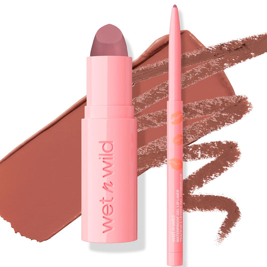 wet n wild Date Or Dominate Lipstick & Liner Set - Date & Tell Beauty & Personal Care wet n wild