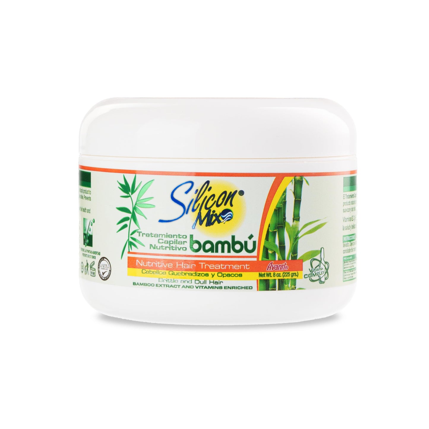 Silicon Mix Bamboo Nourishing Hair Treatment 8 ounces - Deep Conditioning Mask for Strong, Hydrated, and Revitalized Hair, Restores Shine, Softness Beauty & Personal Care Silicon Mix