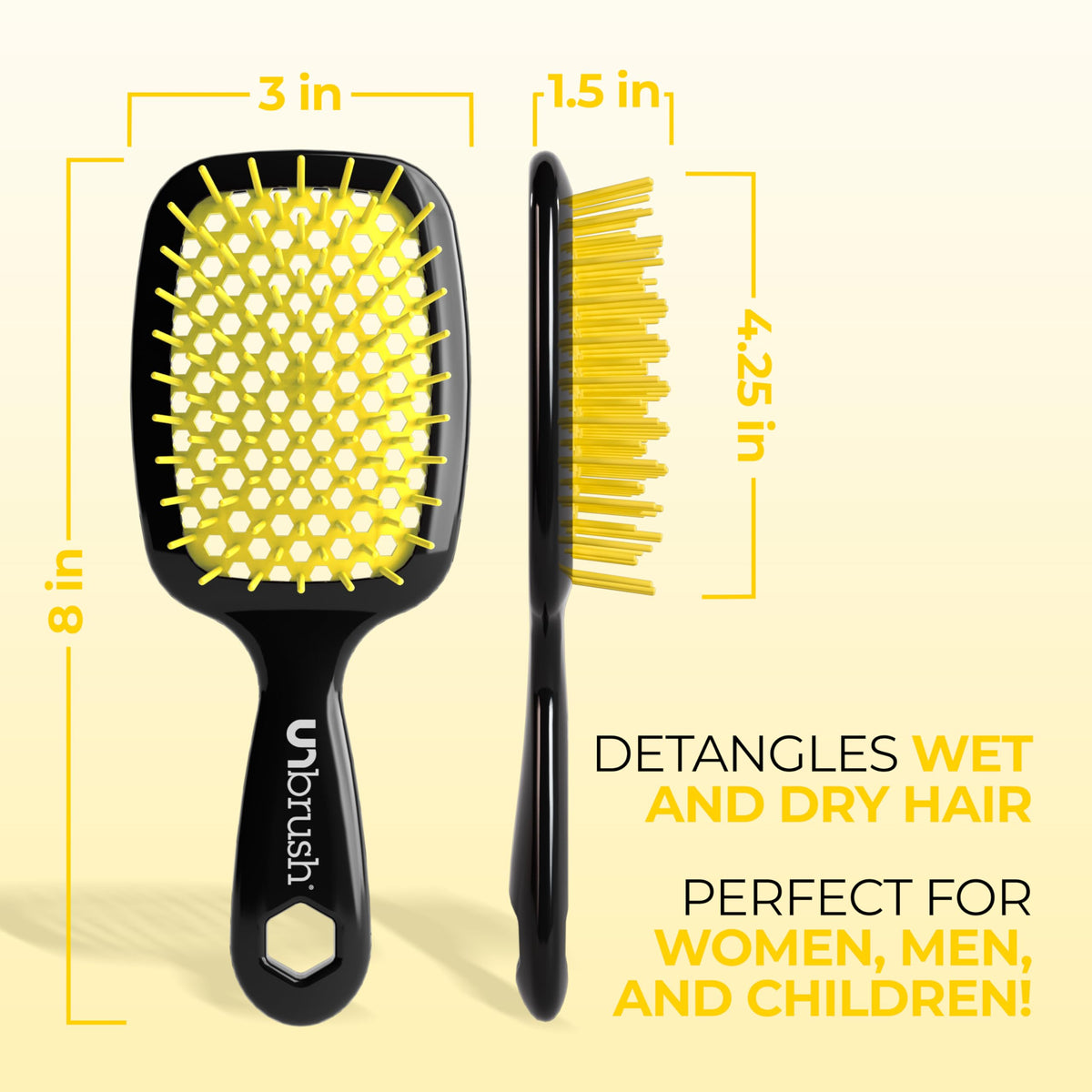 FHI Heat UNbrush Detangling Brush for Wet & Dry Hair