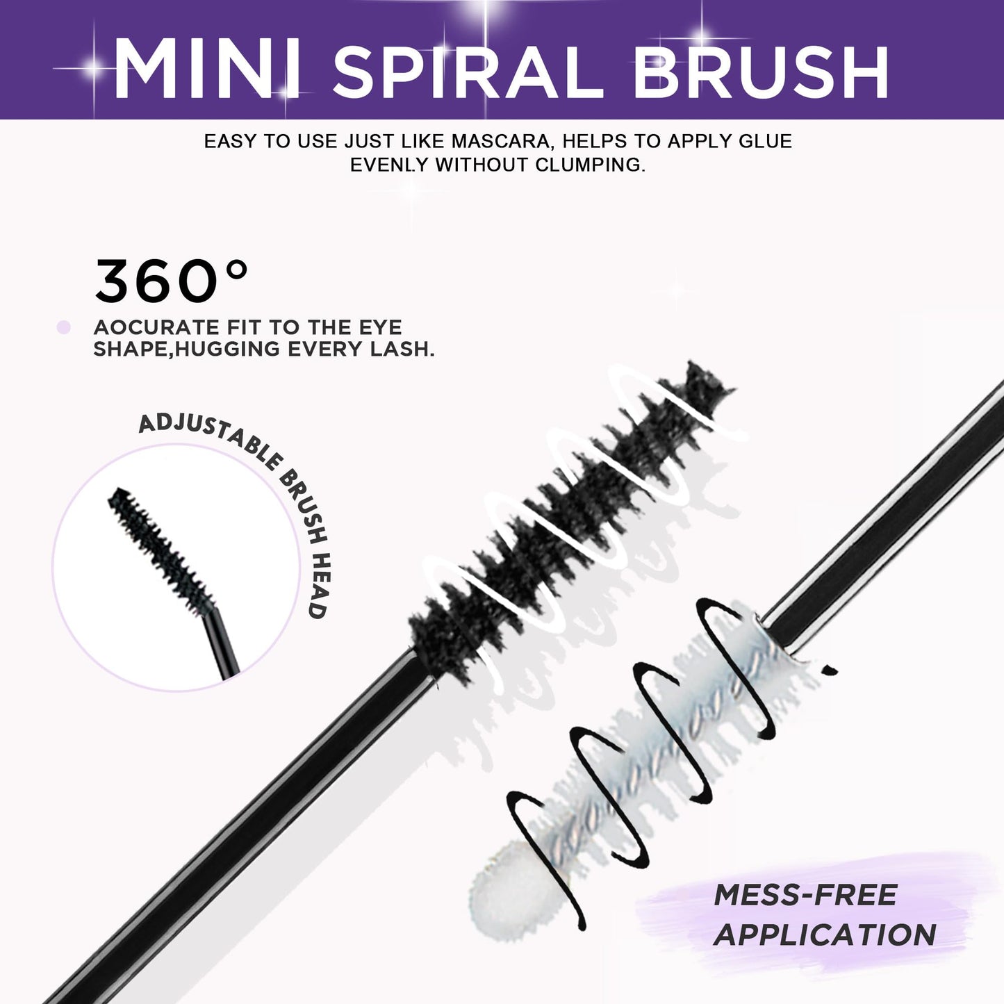 GAQQI Lash Cluster Glue, Lash Bond and Seal Waterproof, Bond & Seal Eyelash Glue for Clusters, Eyelash Adhesive Black Long-Lasting 72H Beauty and Personal Care GAQQI