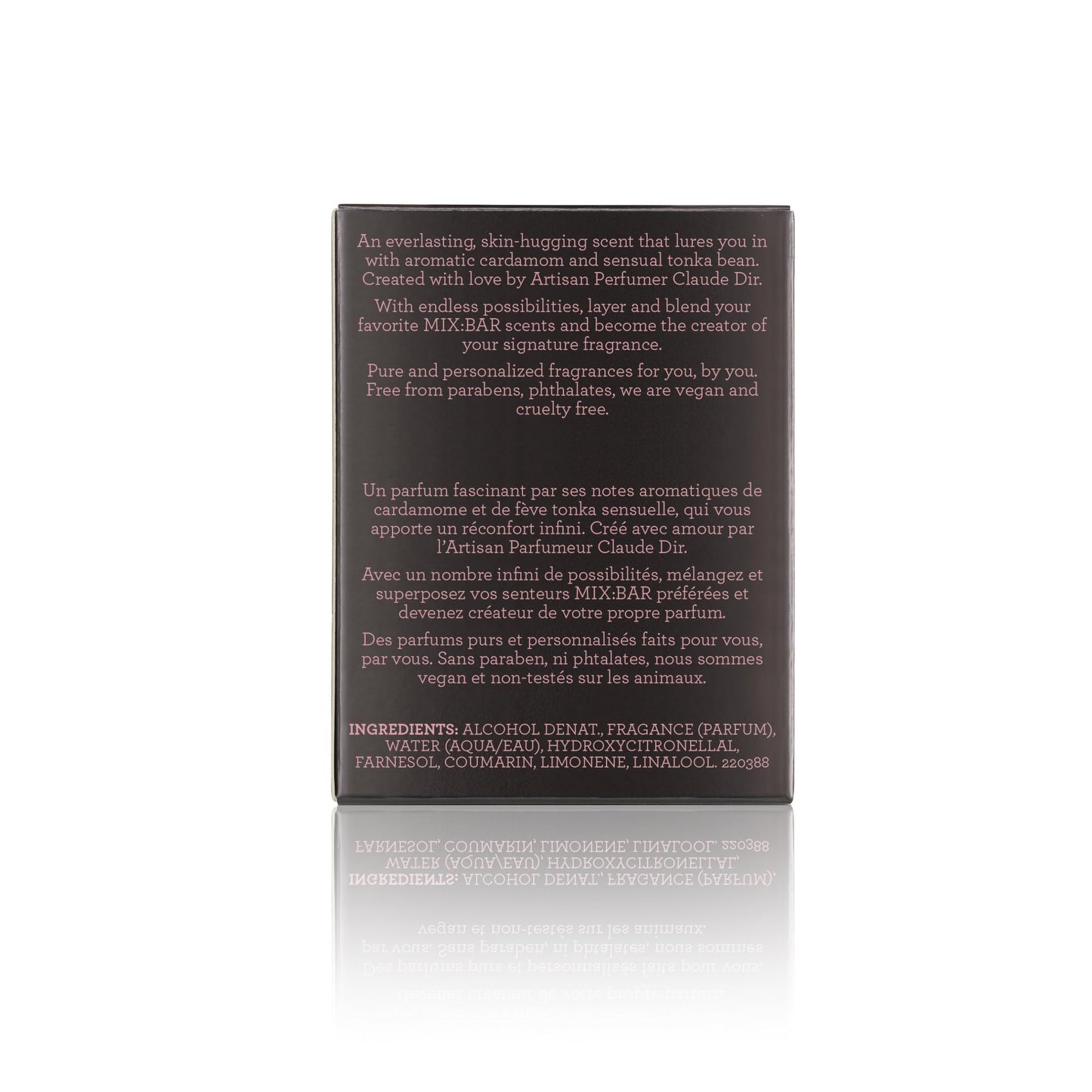 MIX:BAR Cloud Musk Perfume for Women + Men - Musk, Jasmine, Tonka Beans, Cardamom, Iris, Cotton, Peony, Choco Fragrance Notes - Scented Eau de Parfum Beauty & Personal Care MIX:BAR