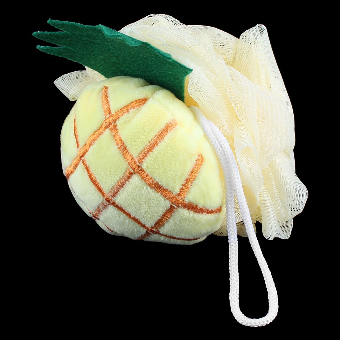 Ruilogod Bathroom Travel Pineapple Design Washing Foam Bubble Mesh Bath Shower Sponge Ball (id: 180 01a e0d 148 eea Beauty and Personal Care Ruilogod