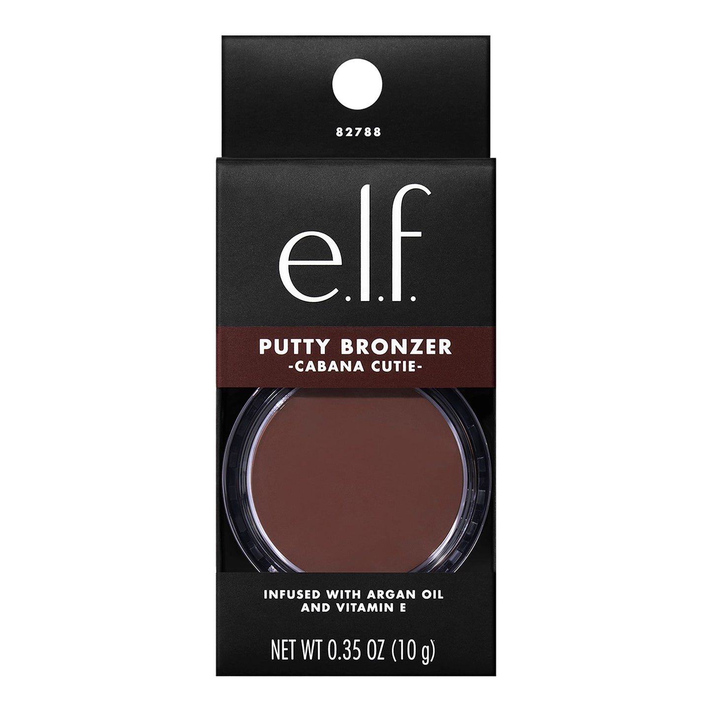e.l.f. Putty Bronzer, Creamy & Highly Pigmented Formula, Creates a Long-Lasting Bronzed Glow, Infused with Argan Oil & Vitamin E, Cabana Cutie, 0.35 Beauty & Personal Care e.l.f.