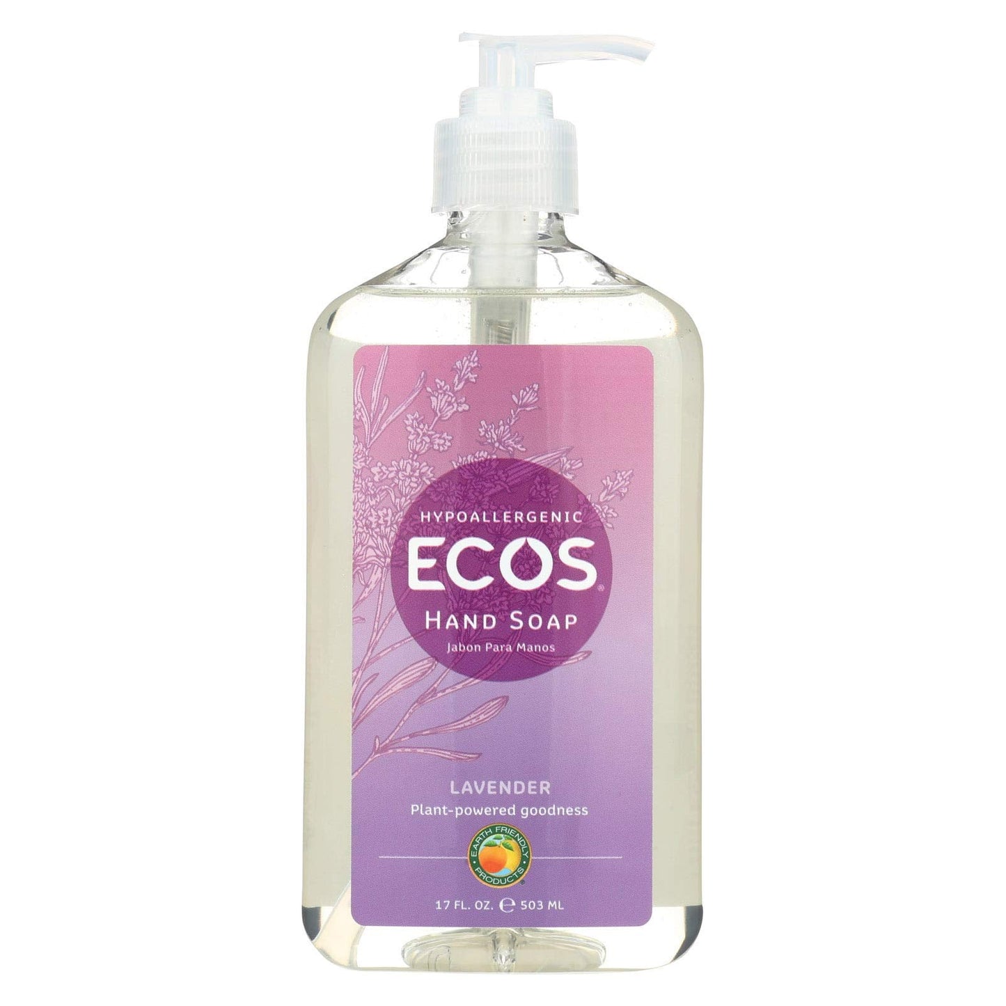 EARTH FRIENDLY SOAP HAND LIQ LAVENDER, 17 OZ Beauty & Personal Care South Of France
