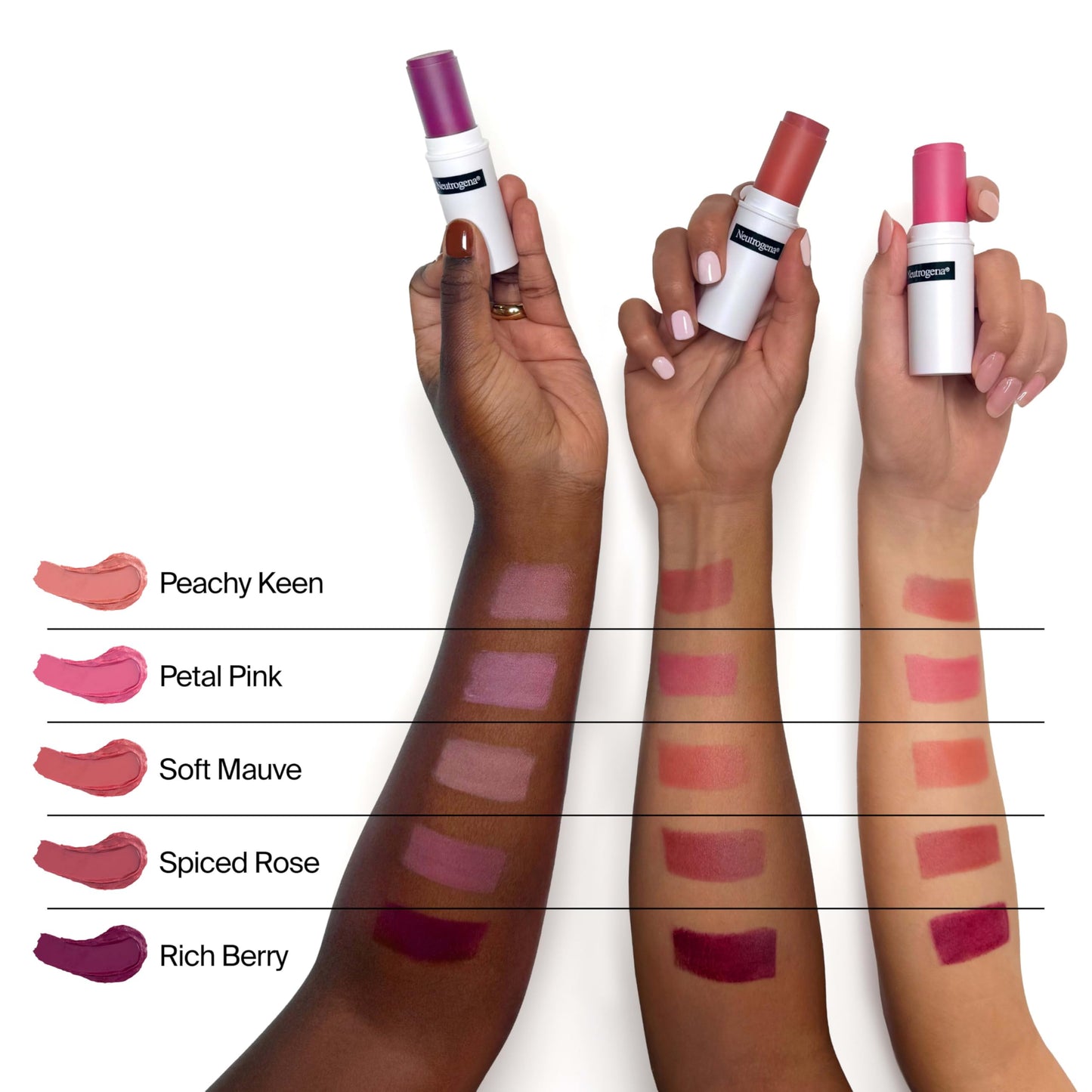 Neutrogena Healthy Glow Blush Stick, Easy to Use Lightweight Makeup, Ultra Creamy Cheek Color with Mango Butter Leaves Skin with a Natural Looking Beauty & Personal Care Neutrogena