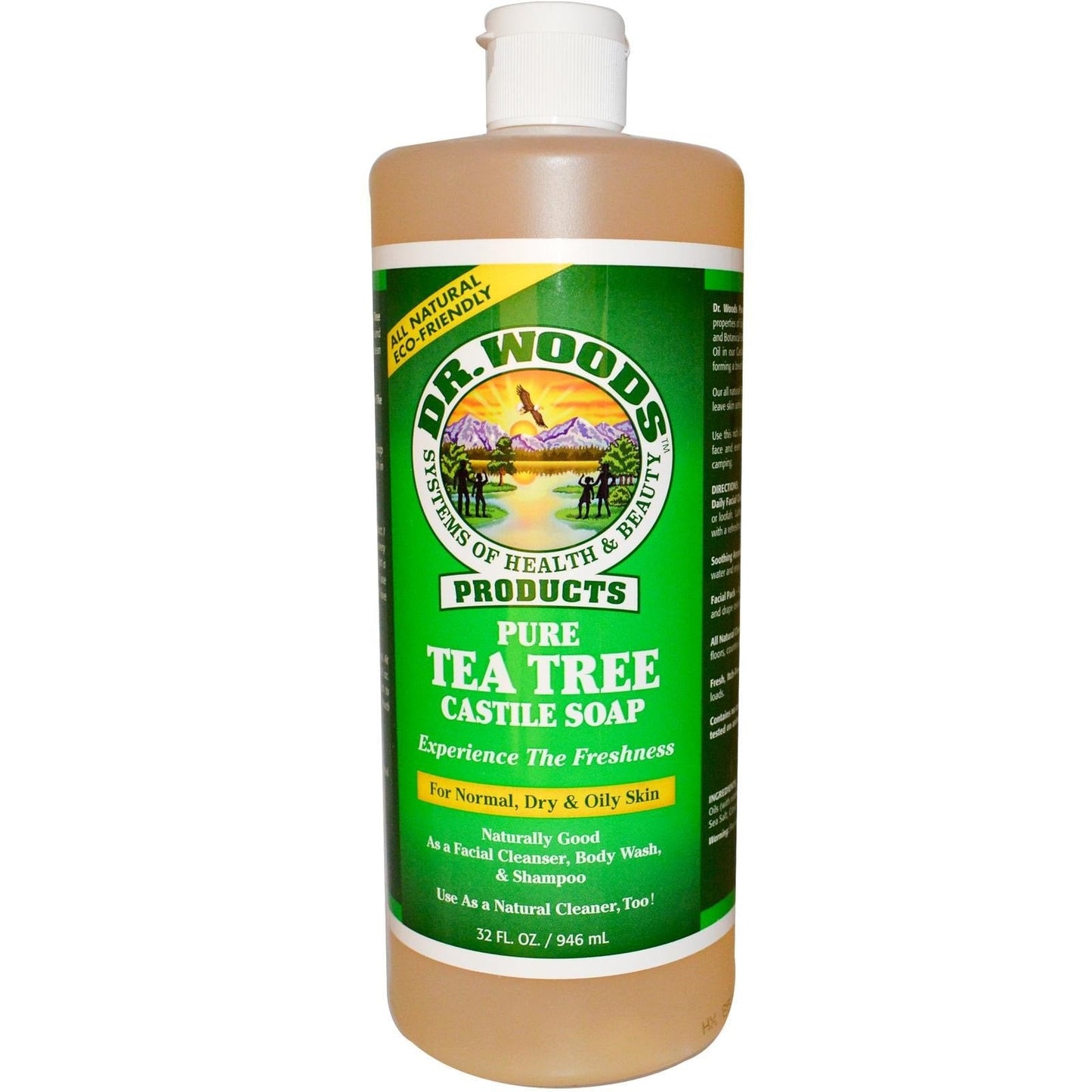 Pure Tea Tree Castile Soap Beauty & Personal Care Dr. Woods