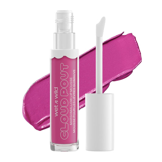 wet n wild Liquid Lipstick Cloud Pout Marshmallow, Hot Pink Candy Wasted | Matte Lip Cream Mousse | Argan Oil | Vitamin E Beauty & Personal Care wet n wild