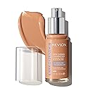 Revlon Illuminance Skin-Caring Liquid Foundation, Hyaluronic Acid, Hydrating and Nourishing Formula with Medium Coverage, 409 Brulee, 1 fl oz Beauty & Personal Care REVLON