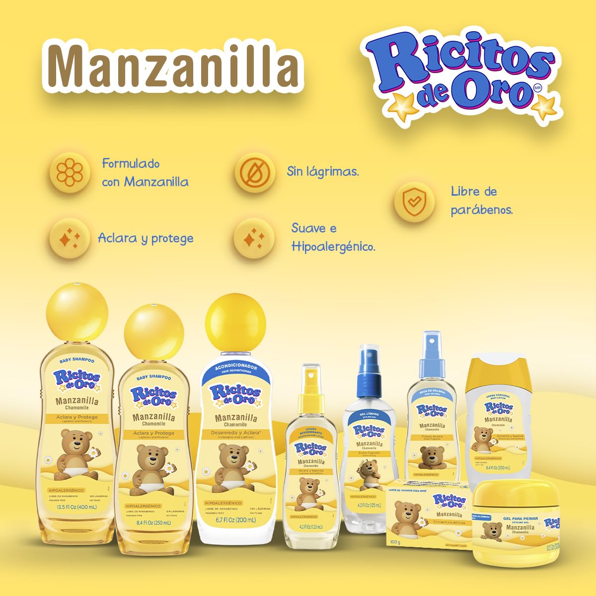 Grisi RICITOS ORO COLOGNE 100 ML Beauty & Personal Care Ricitos de Oro