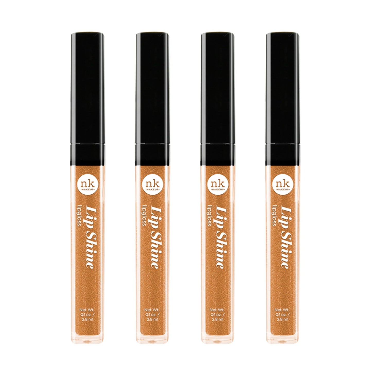 NICKA K NEW YORK Lip Shine, Cosmetics, vibrant colors, bright colors, shining lips, lip shine, long lasting (AMZ233) Beauty & Personal Care NICKA K NEW YORK
